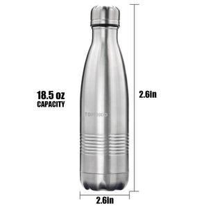 Classic Shape Double Wall Insulated Stainless Steel Vacuum Bottle