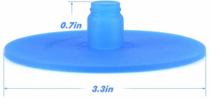 Silicone Fermenting Lids 5-Pack BPA Free Waterless Airlock Mold Free Auto Vent