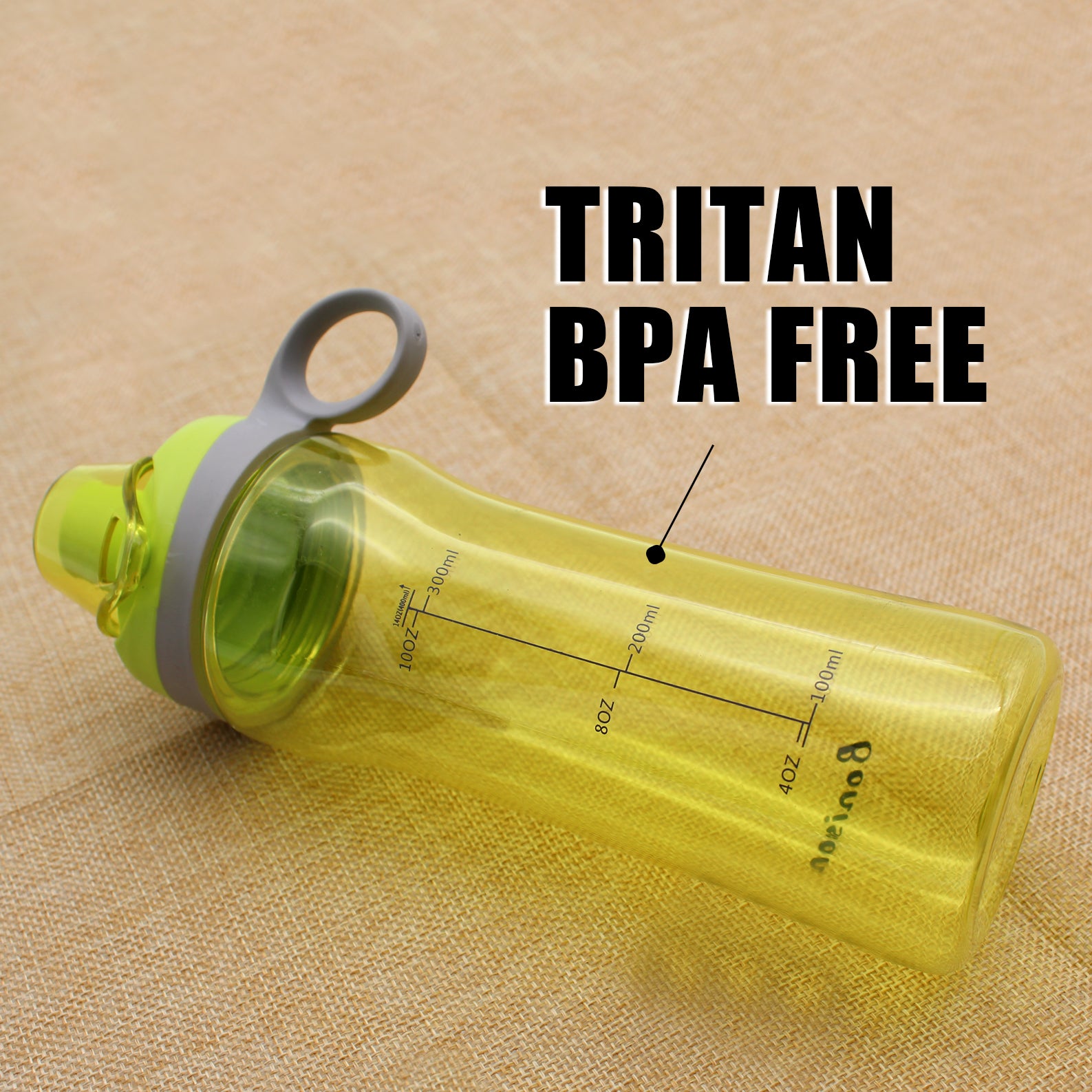 BONISON 14 OZ Kids Water Bottle With Flip Top Lid Leak Proof Bpa