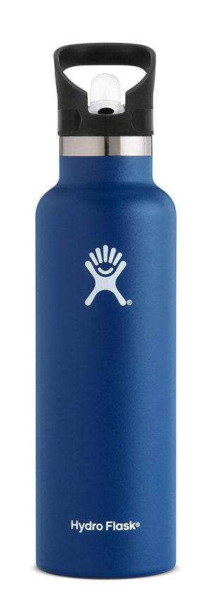 Straw Lid for Hydro Flask Standard Mouth Water Bottle. New and Improved Design Replacement Cap for 1.91" Mouth Insulated Water Bottle 12 oz, 18 oz, 21 oz, 24 oz.