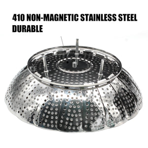metal steamer basket Stainless Steel Steaming Pan Steamer Pan Stainless  Steel