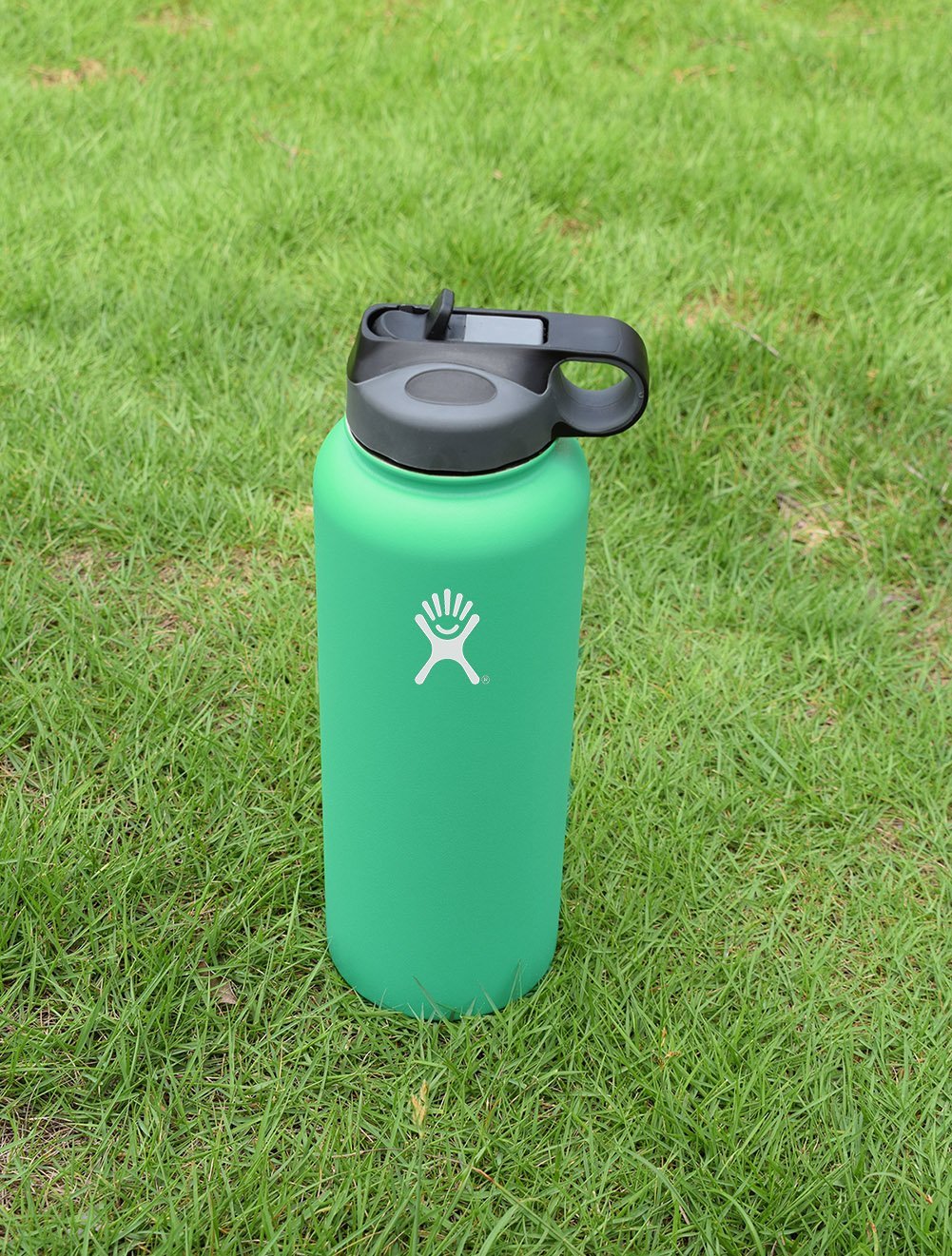 Straw Lid for Hydro Flask Wide Mouth Water Bottle, Extra Long Handle R –  TOPOKO