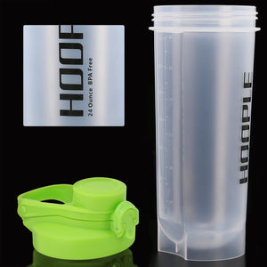 BPA free eco friendly blender ball shaker bottle