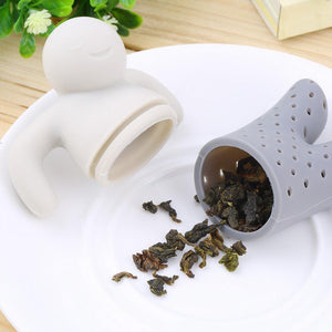 Mr. Tea Silicone Tea Infuser for Tea Cup, Mug, Tumbler, Bottle. (Random Color)