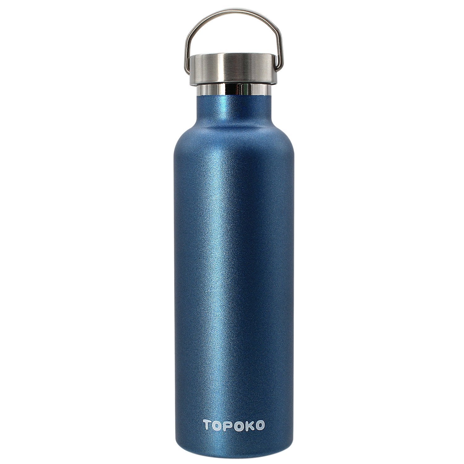 Greens Steel Stainless Steel Water Bottle - 25 oz, Blue | Vacuum Insulated  Double Wall with Screw Lid/Leak Proof | Thermal Travel Sports Canteen