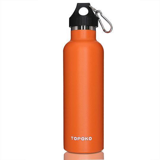 TOPOKO 25 oz Stainless Steel Vacuum Insulated Water Bottle, Leak Proof