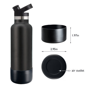 Silicone Sleeve Water Bottle  Silicone Boot Water Bottle